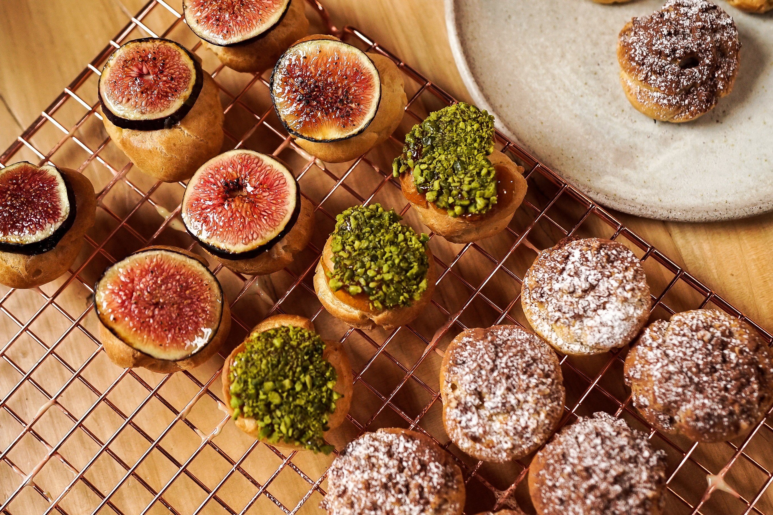 Michel Roux's Choux Buns – 3 ways Recipe | Food Network UK