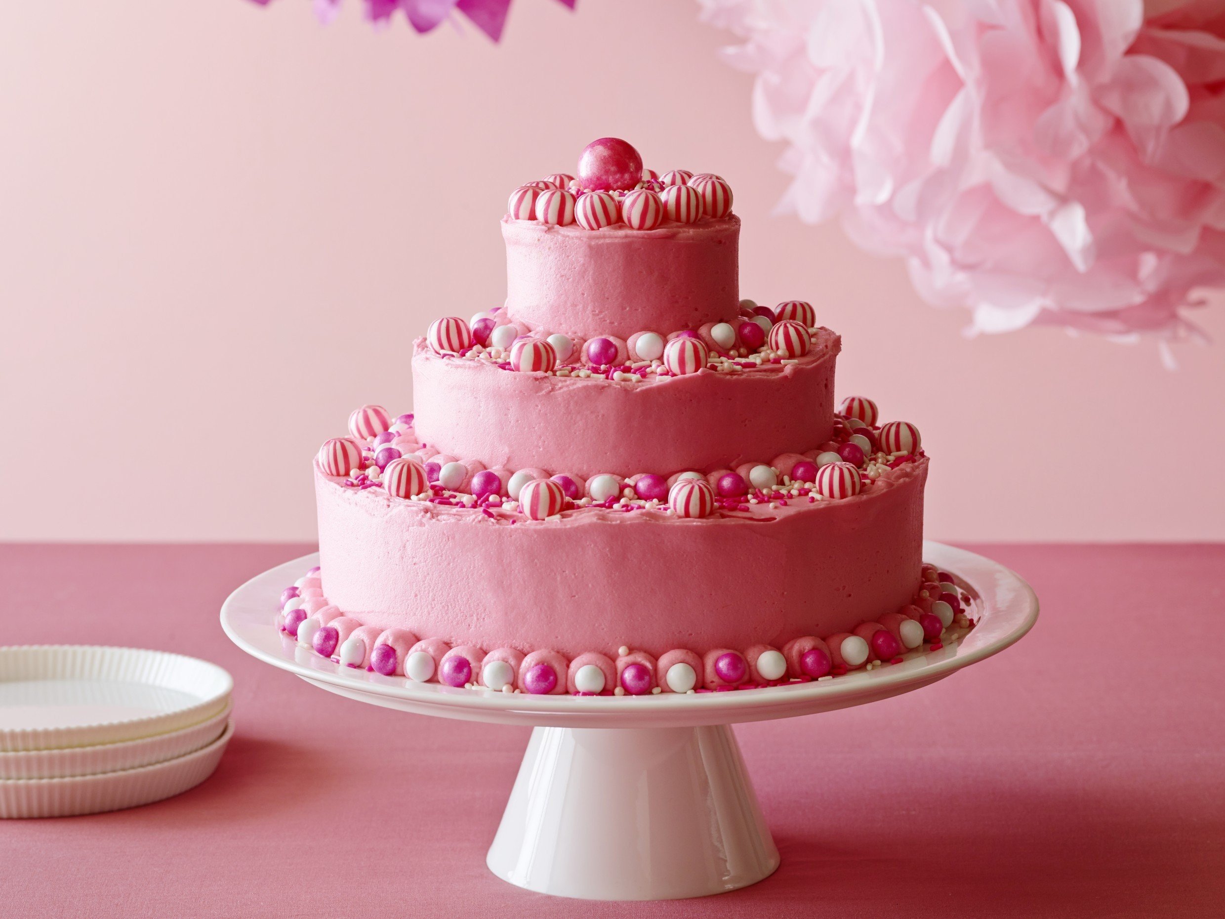 barbie-themed cake
