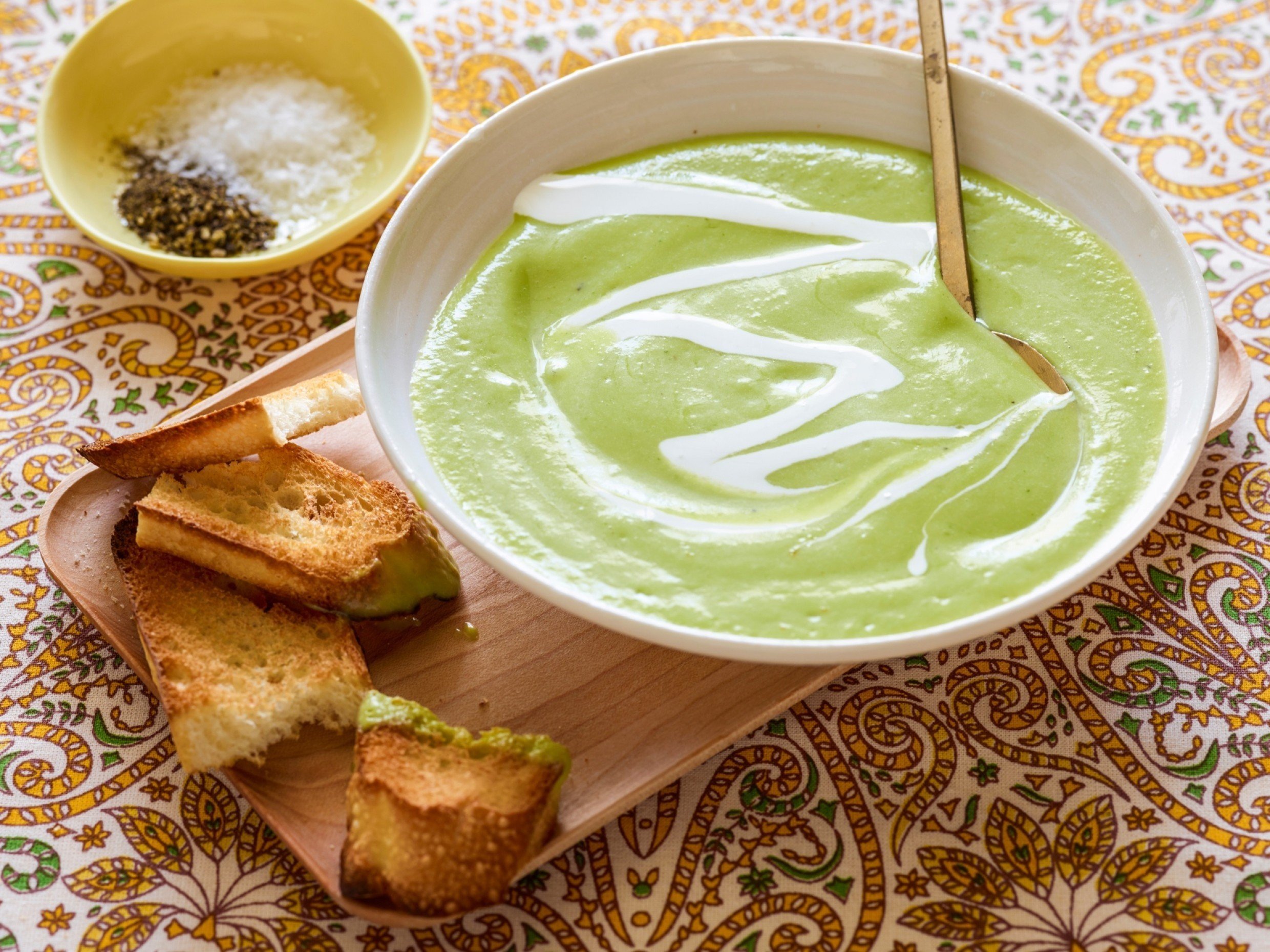 chilled avocado soup