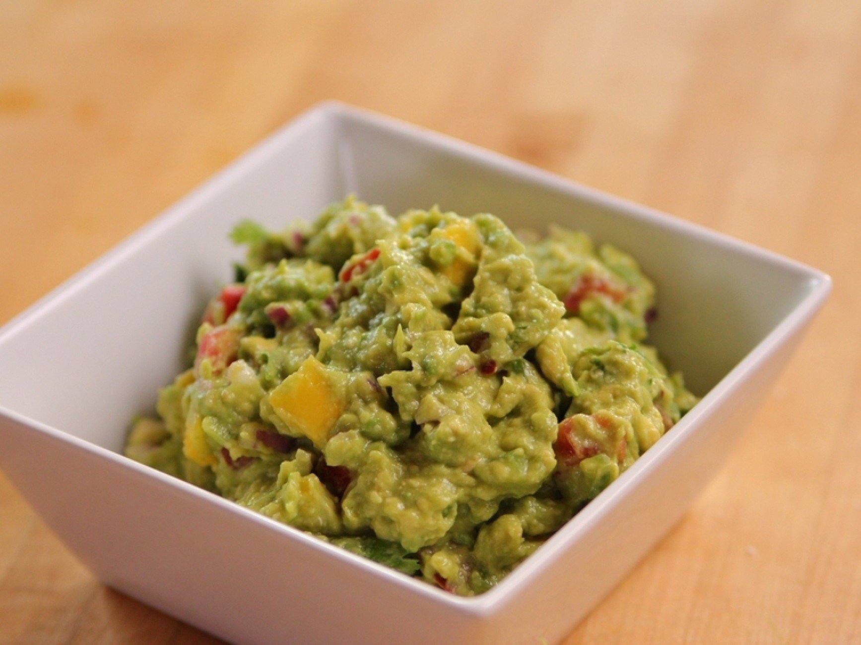 Mango Guacamole Recipe Food Network UK