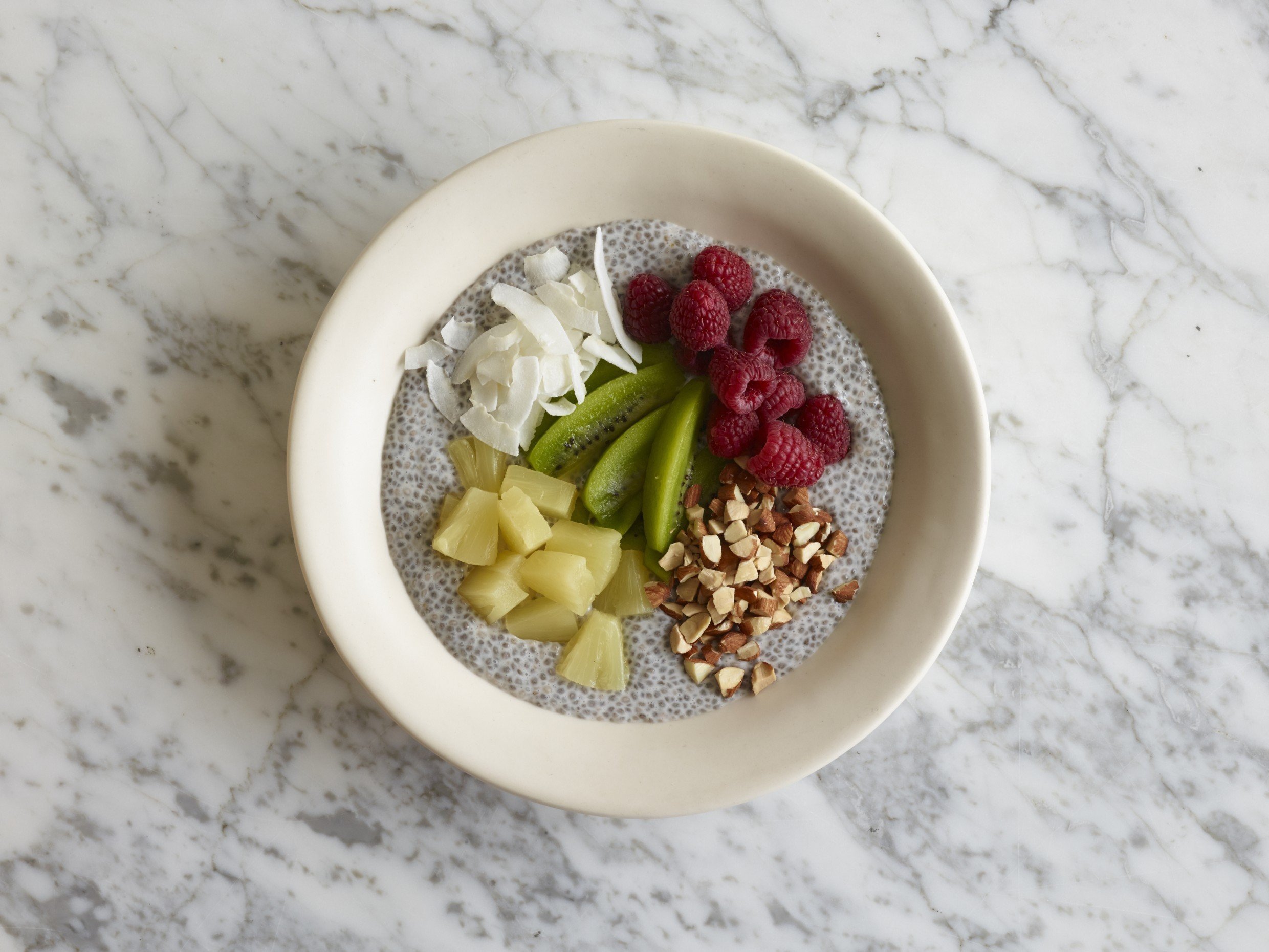 coconut chia seed pudding