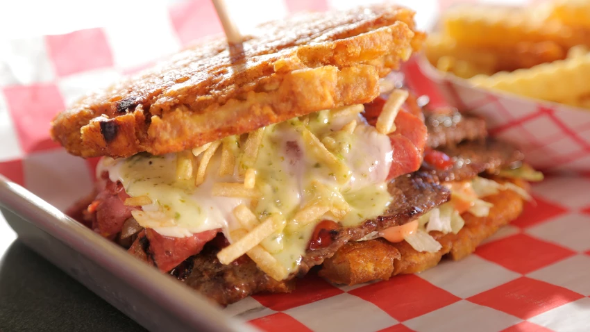 Boricua plantain sandwich Recipe | Food Network UK