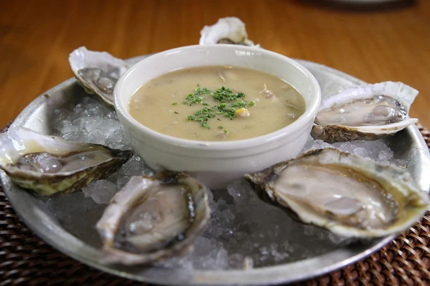 Casamento's: Oyster stew Recipe | Food Network UK