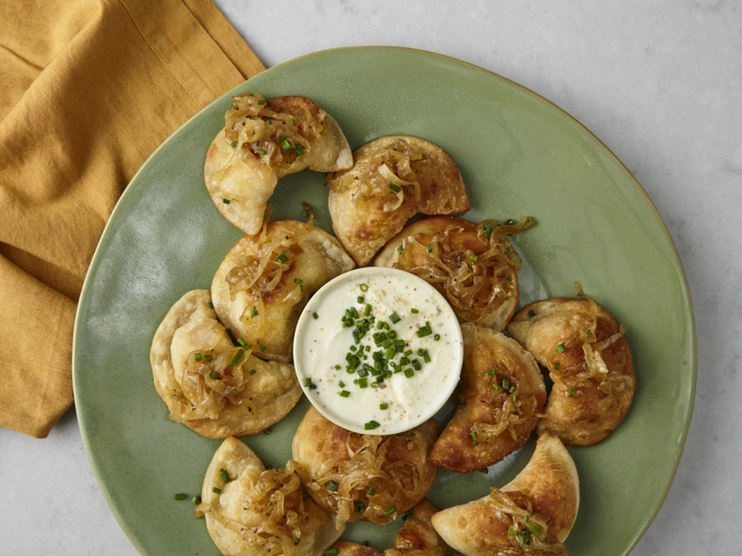 potato and cheese pierogi