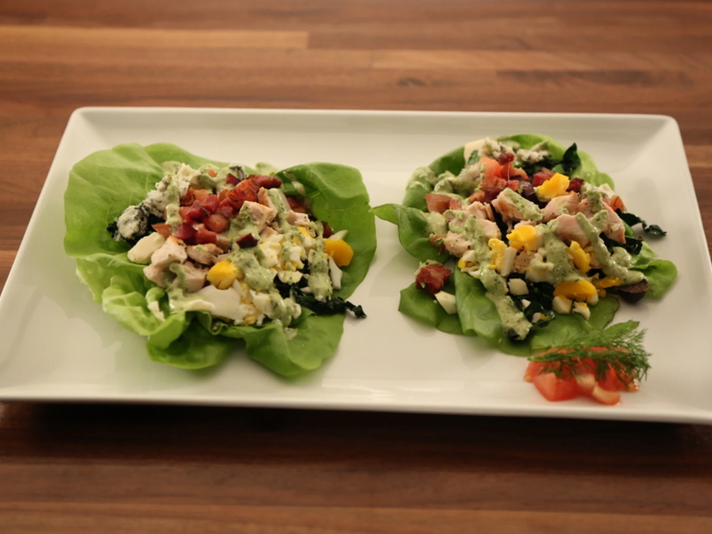 individual cobb salad