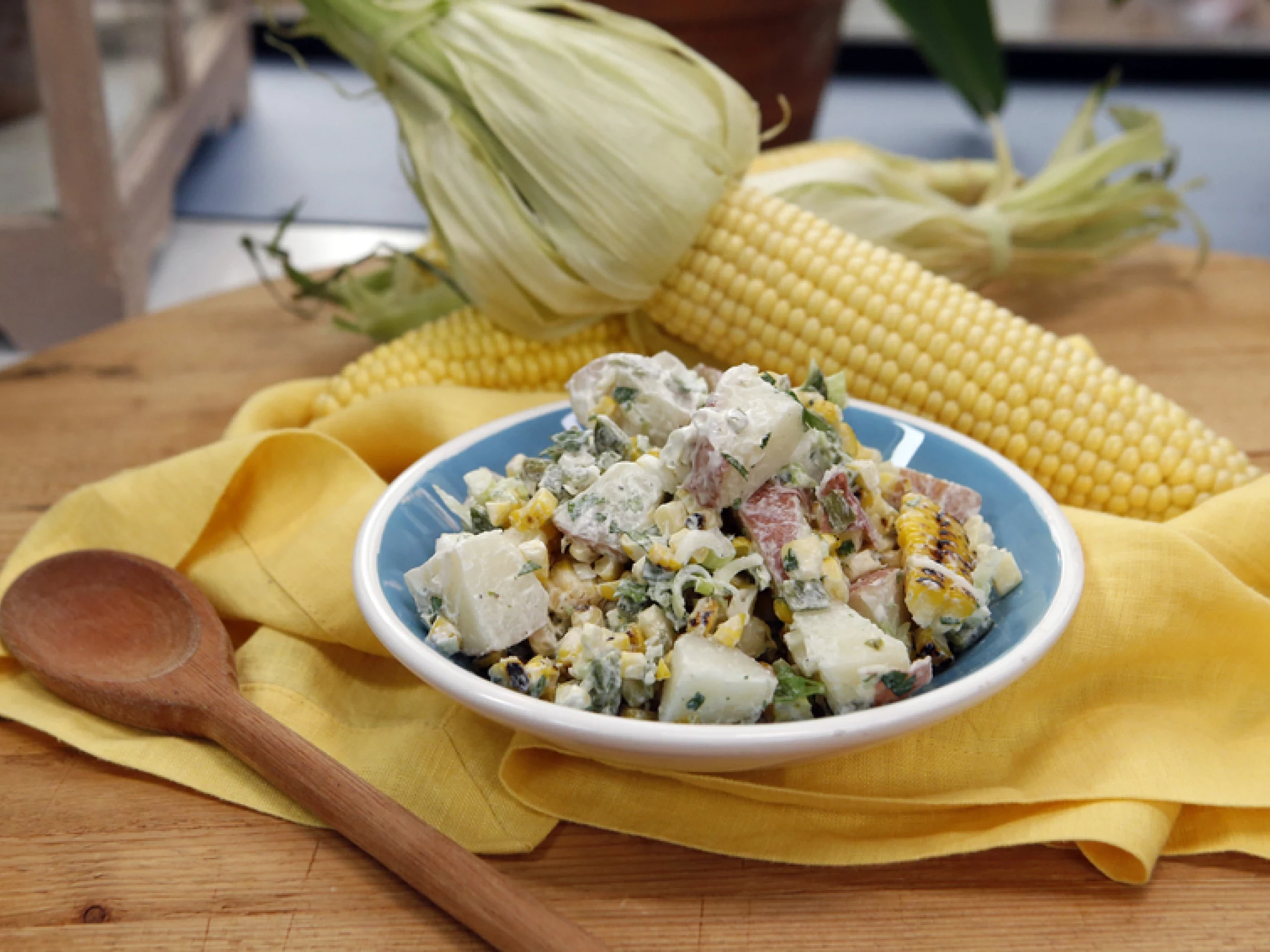poblano potato salad