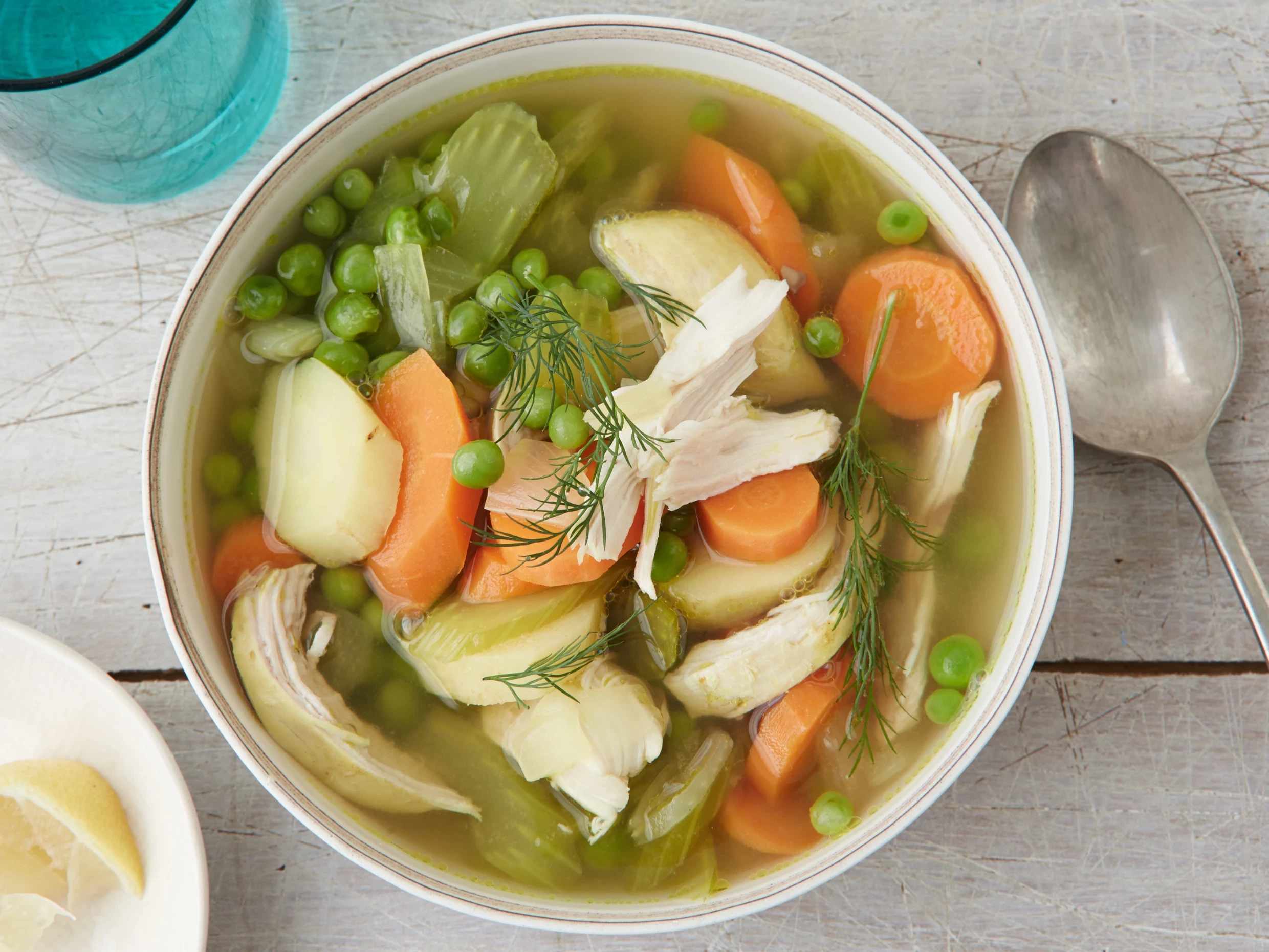 herb chicken soup