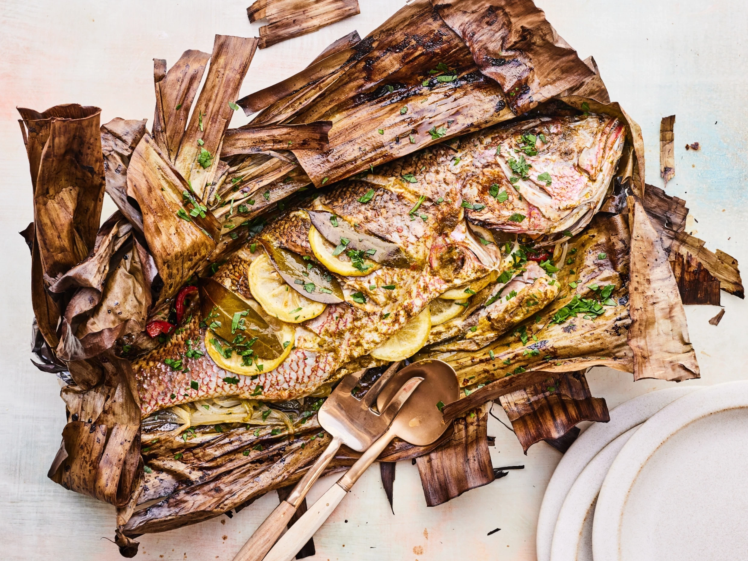 griddled red snapper