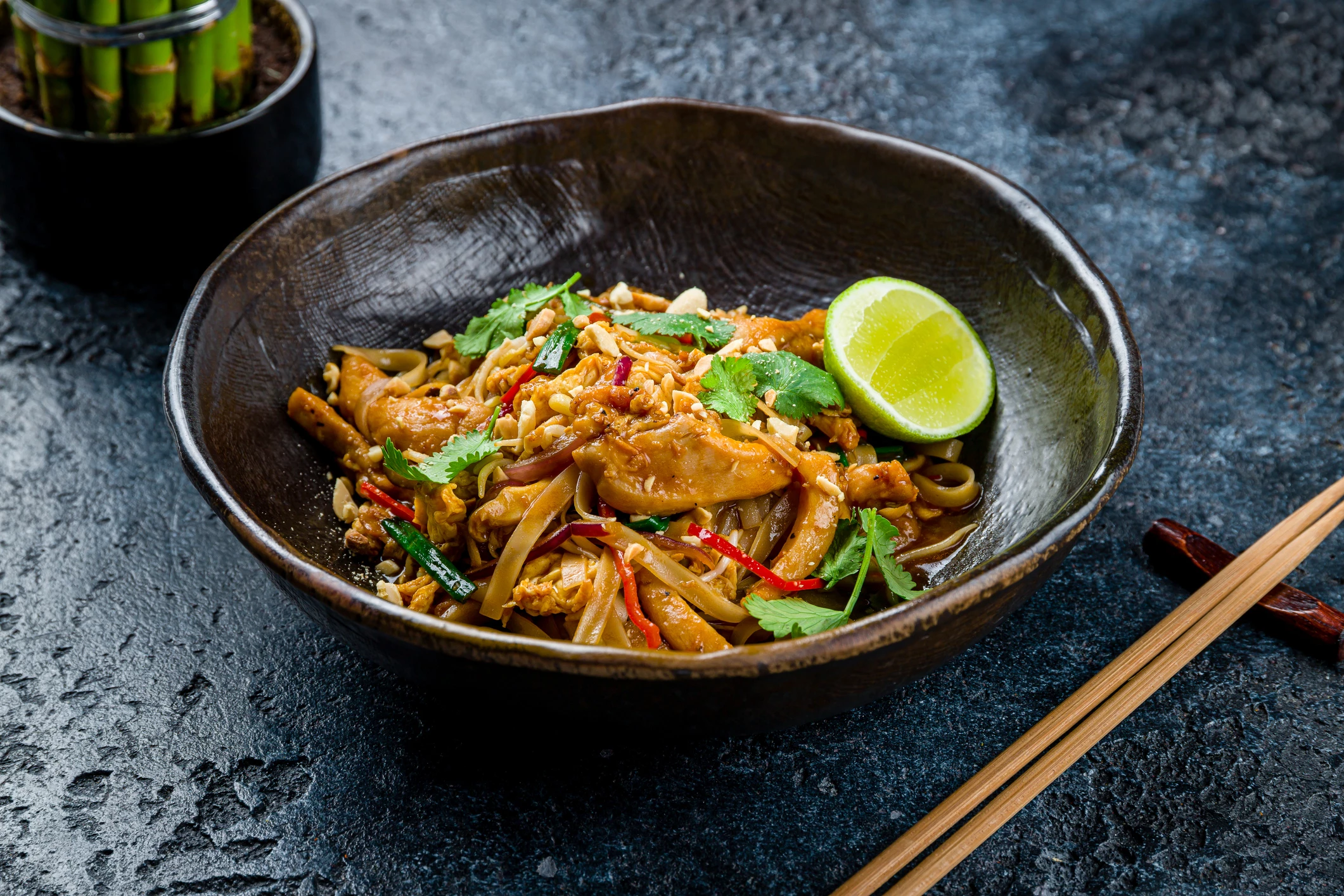 thai break - italian lunch & thai dinner