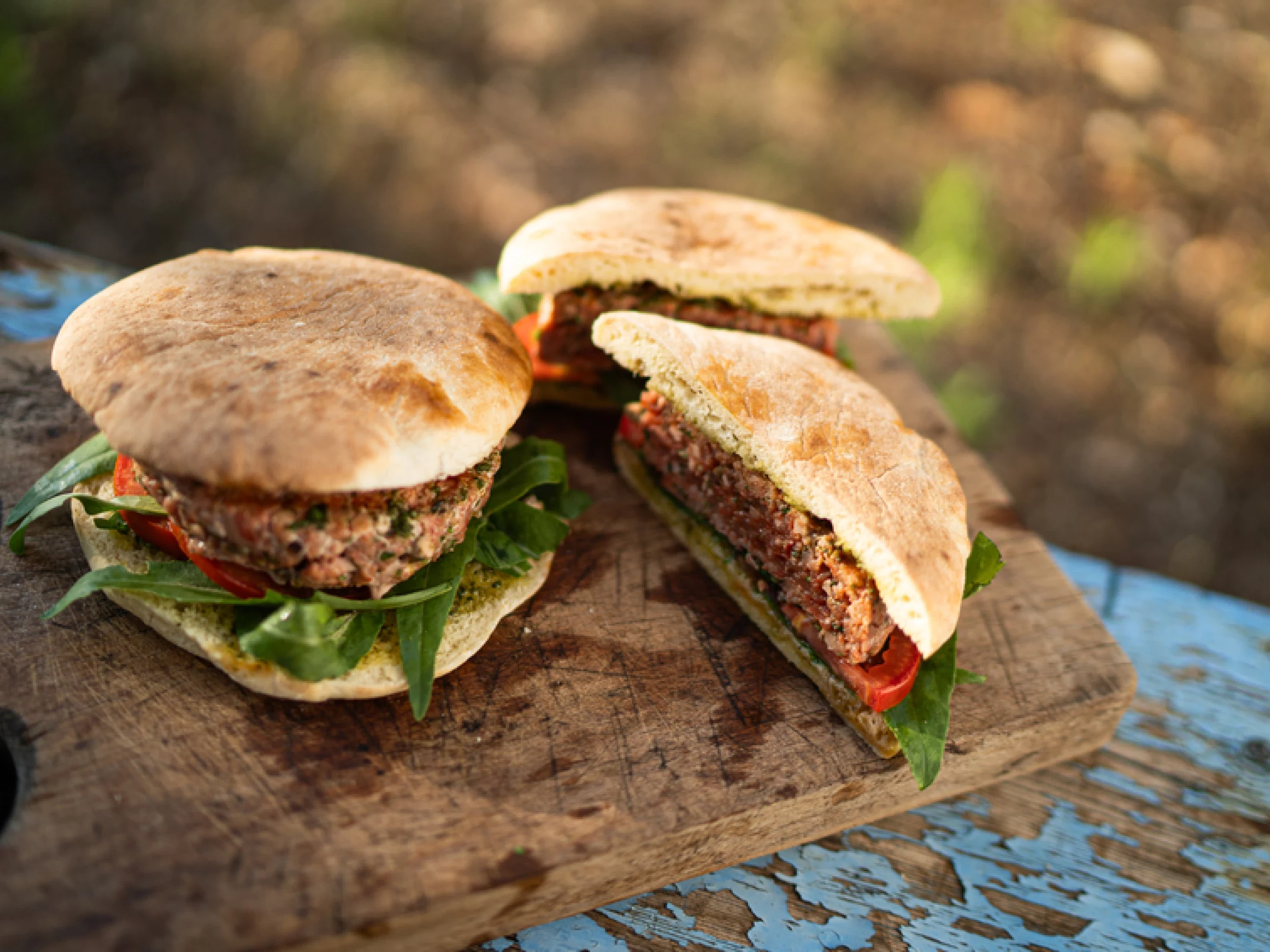 Sophie Grigson's Tuna burgers