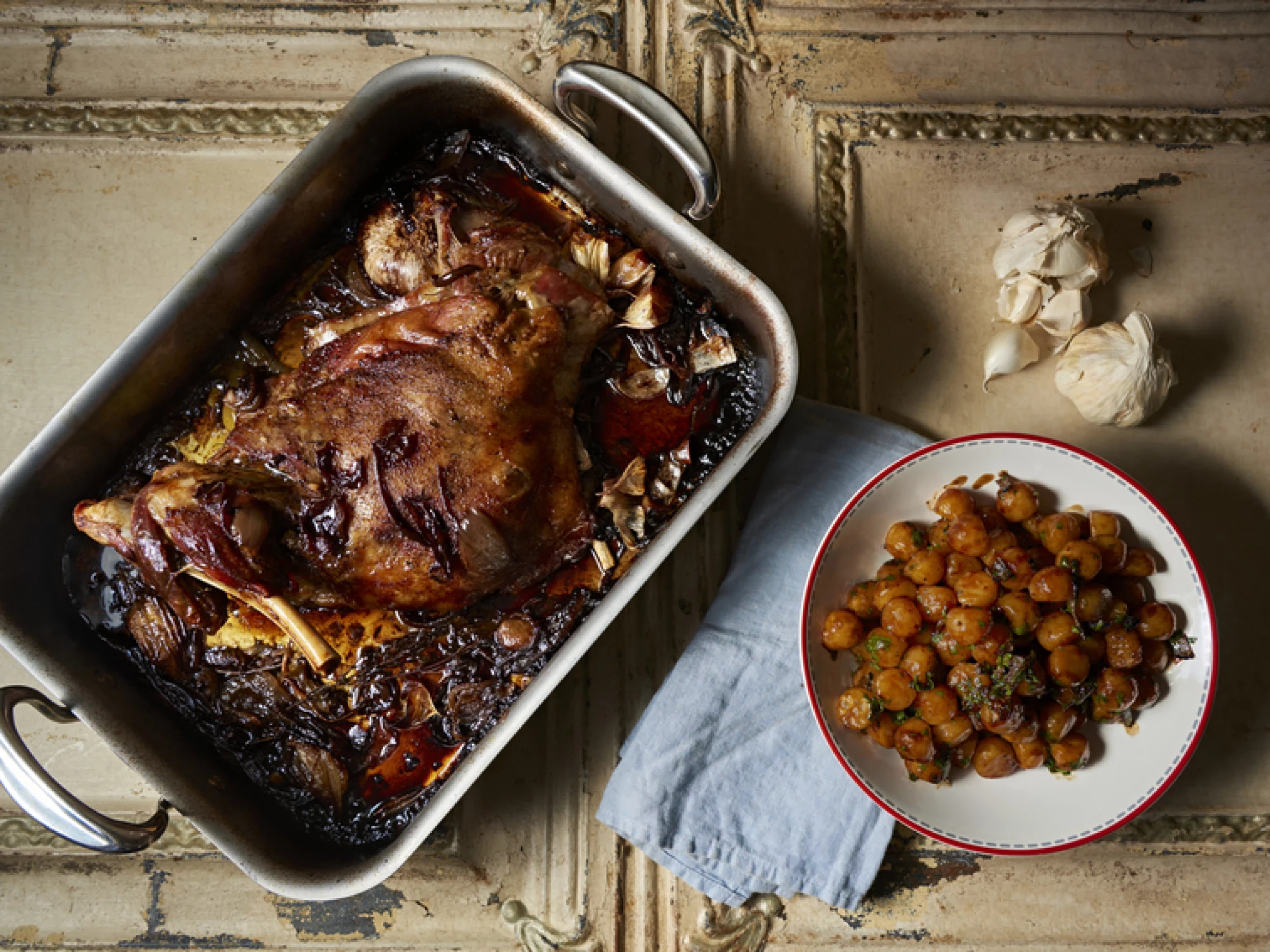 slow roasted lamb shoulder