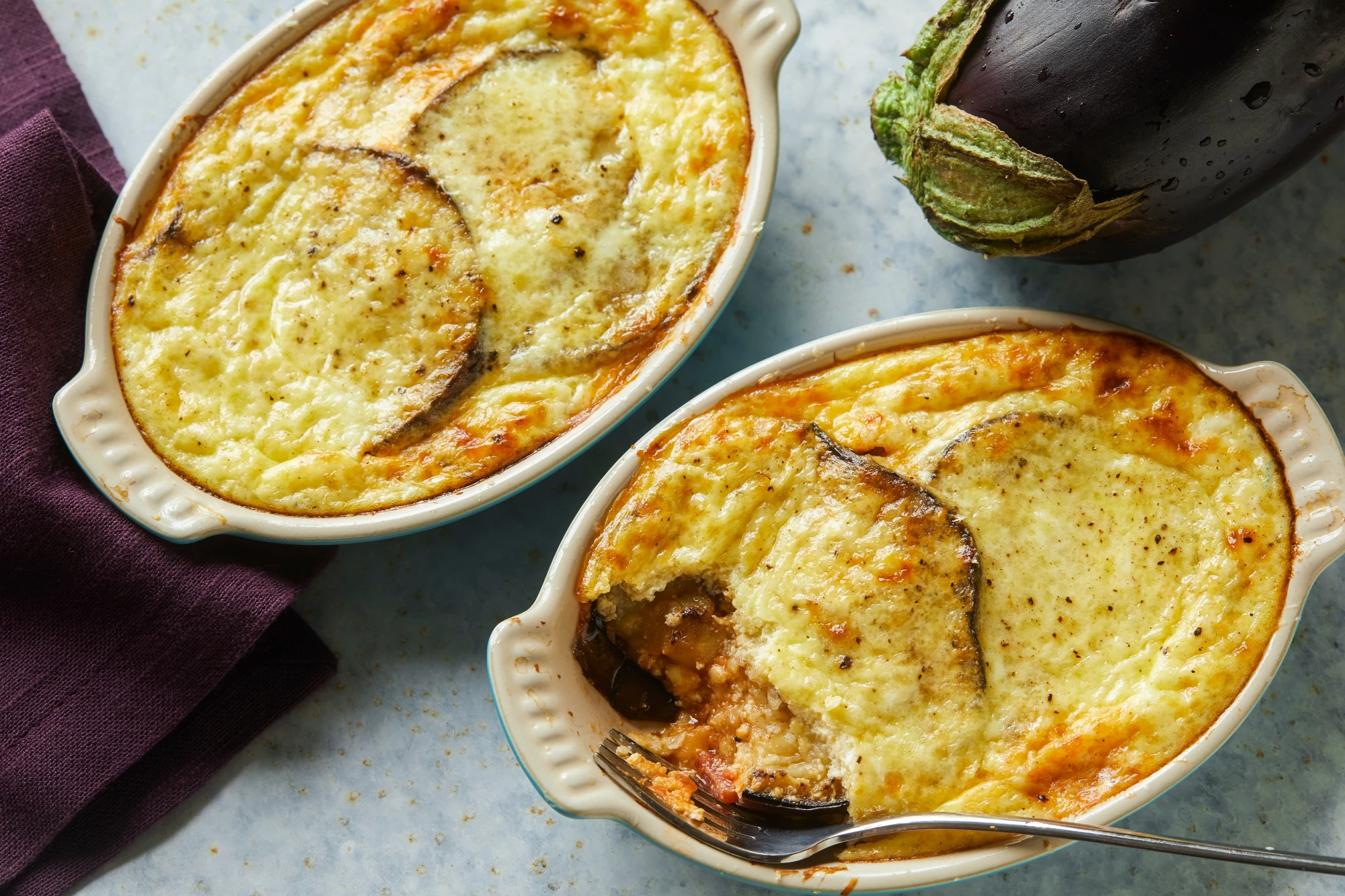 Aubergine gratin Recipe Food Network UK