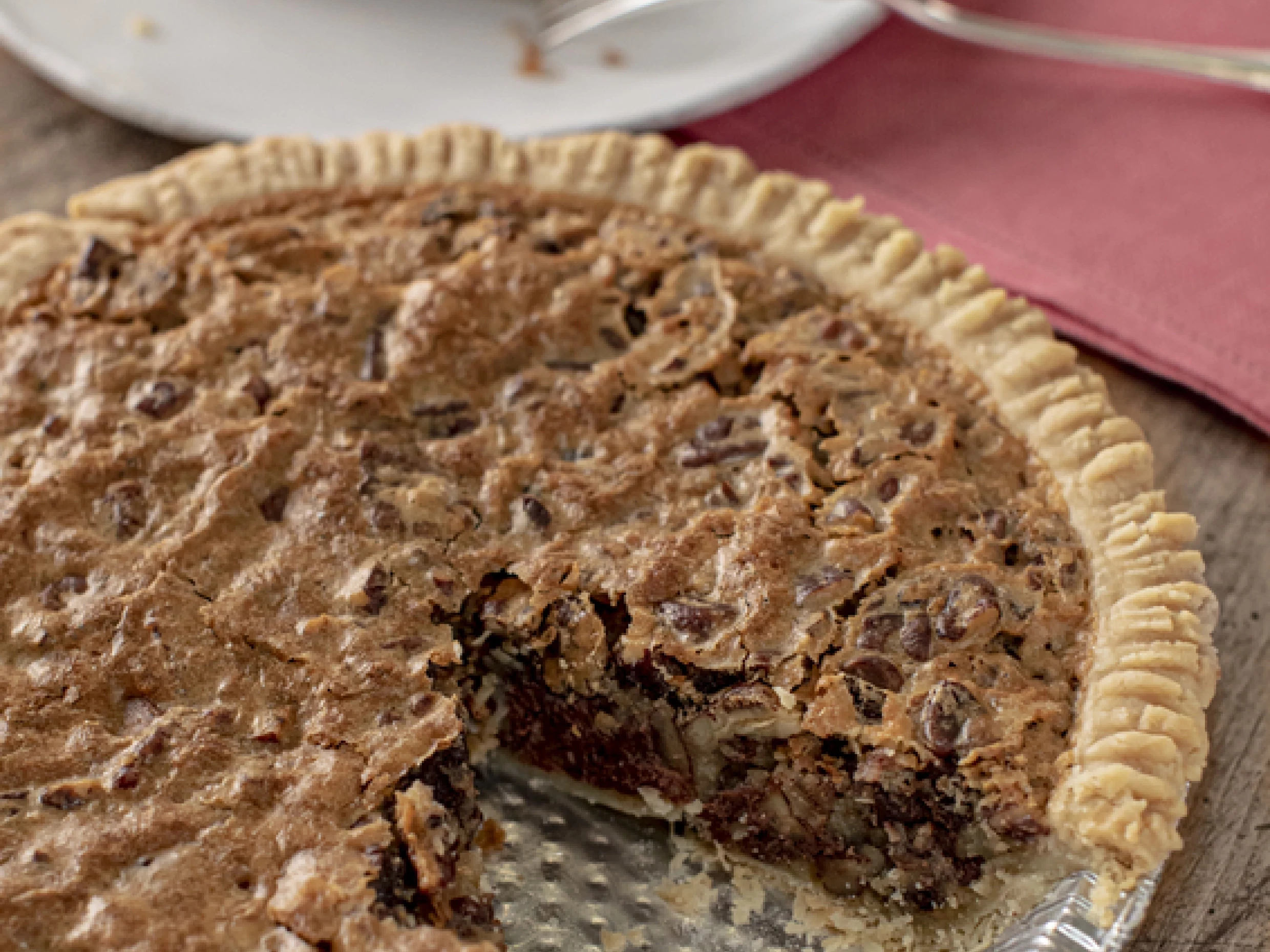chocolate pecan pie