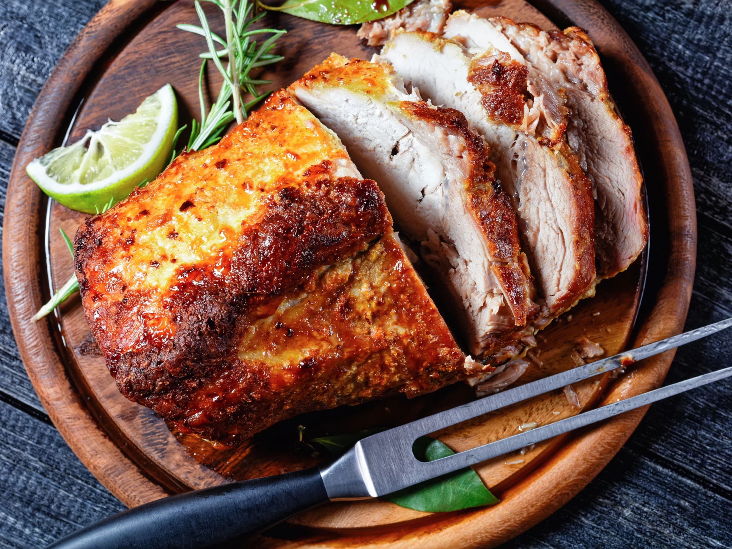 roasted pork loin
