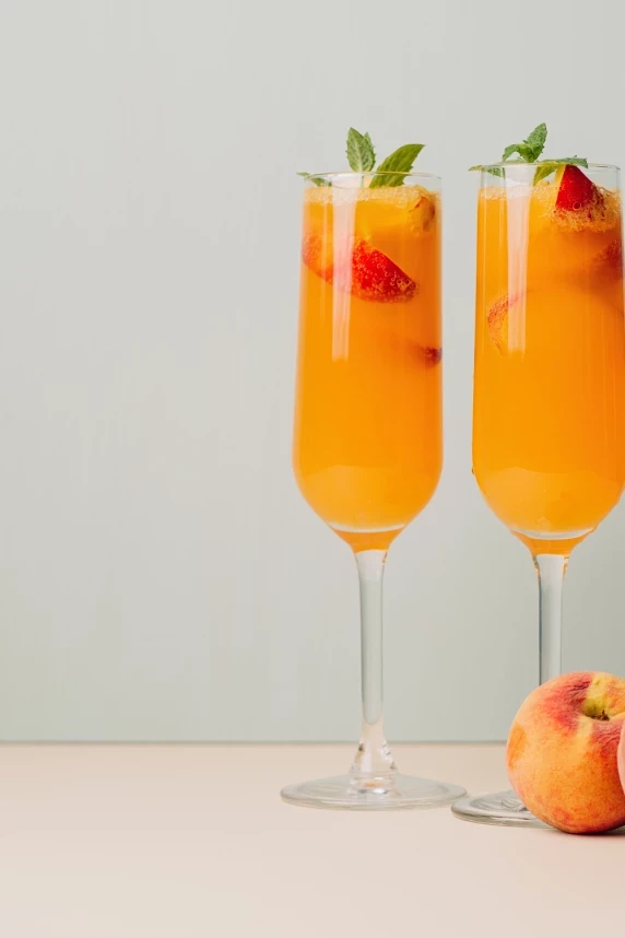 Peach bellini