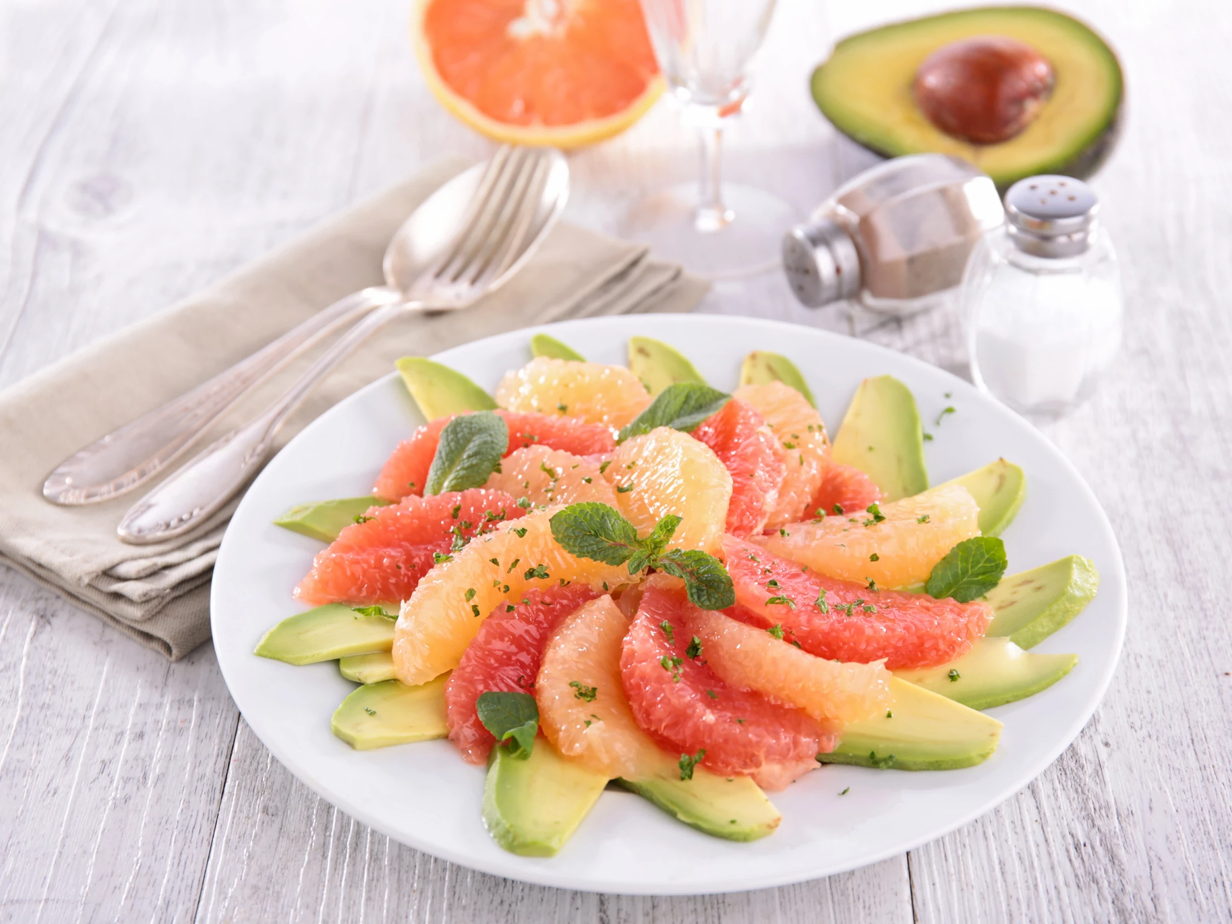 avocado grapefruit salad