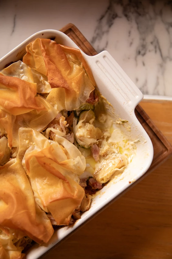 Marcus Wareing's Bubble and Squeak Pie Recipe Food Network UK