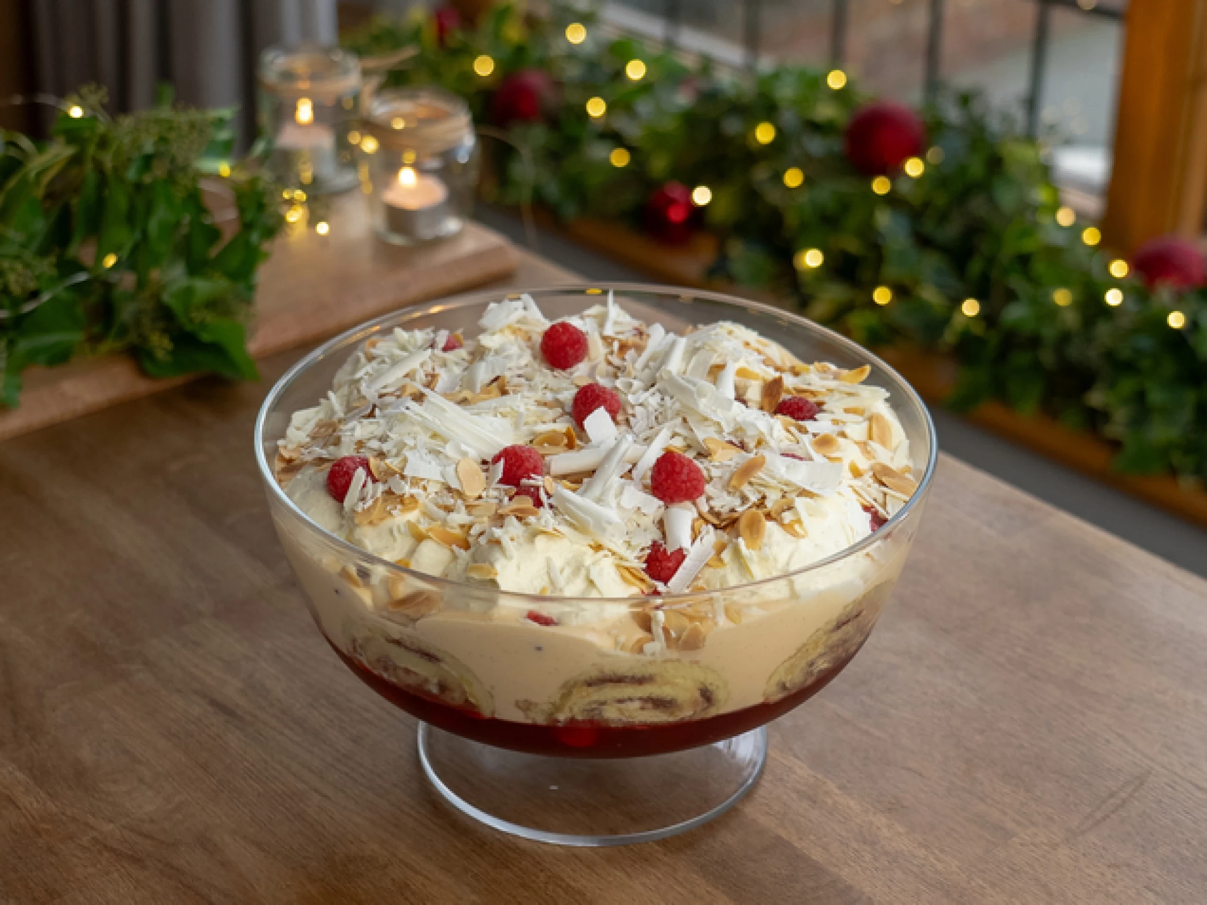 tom kerridge's vegetarian trifle