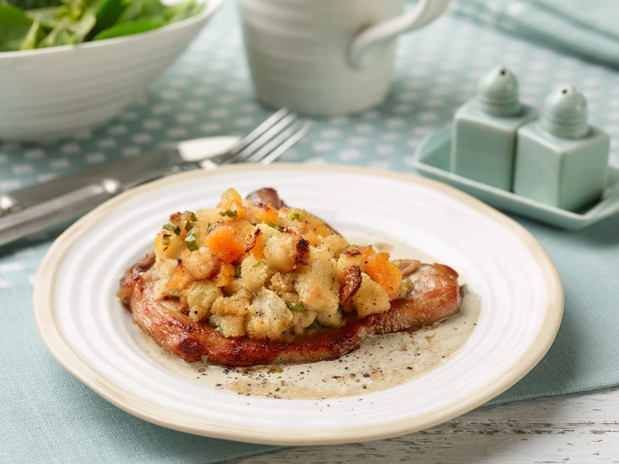 25-Minute Unstuffed Pork Chops Recipe | Food Network UK