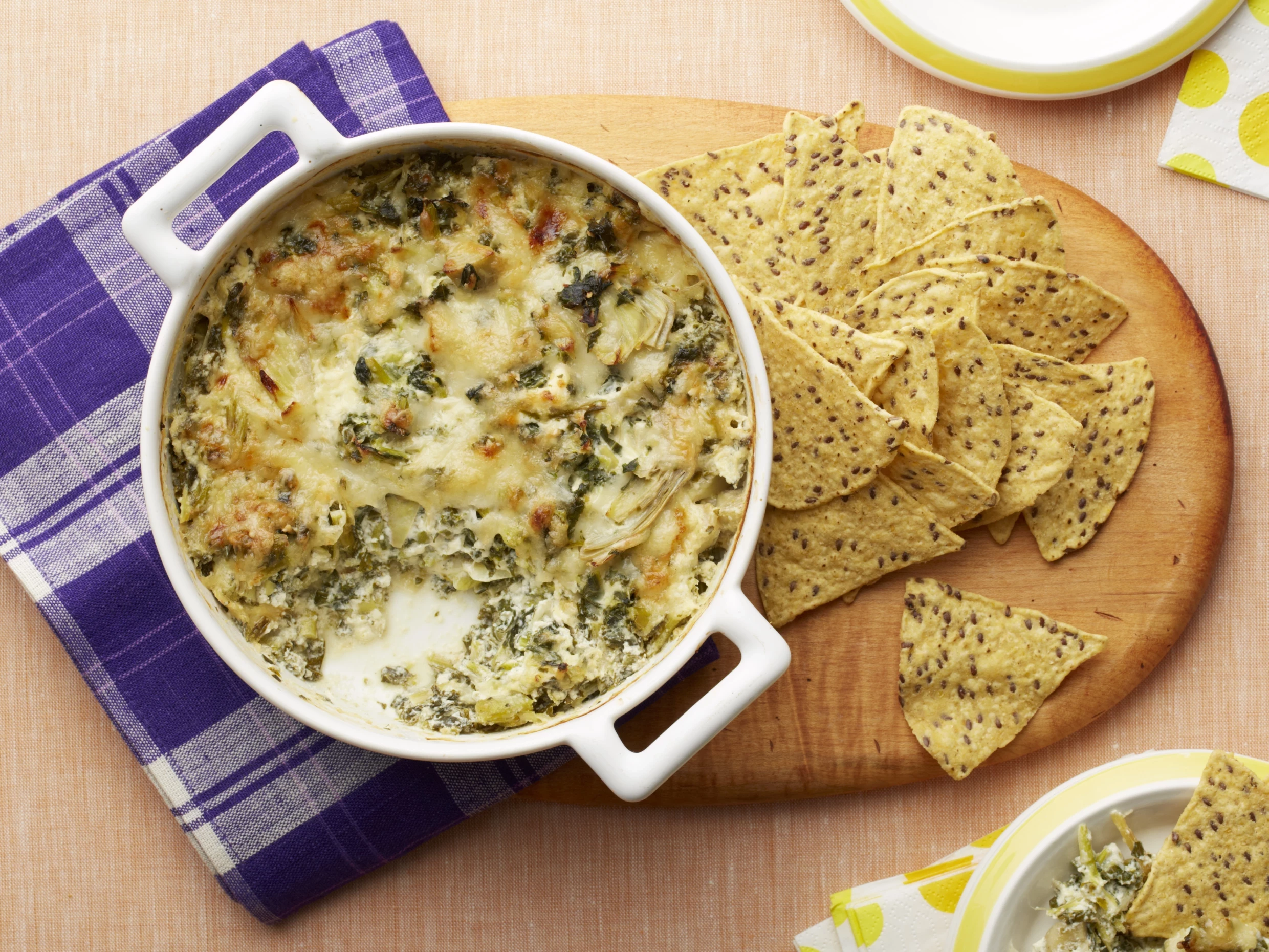 kale and artichoke dip