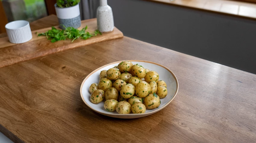 Tom Kerridge's Herby New Potatoes Recipe | Food Network UK