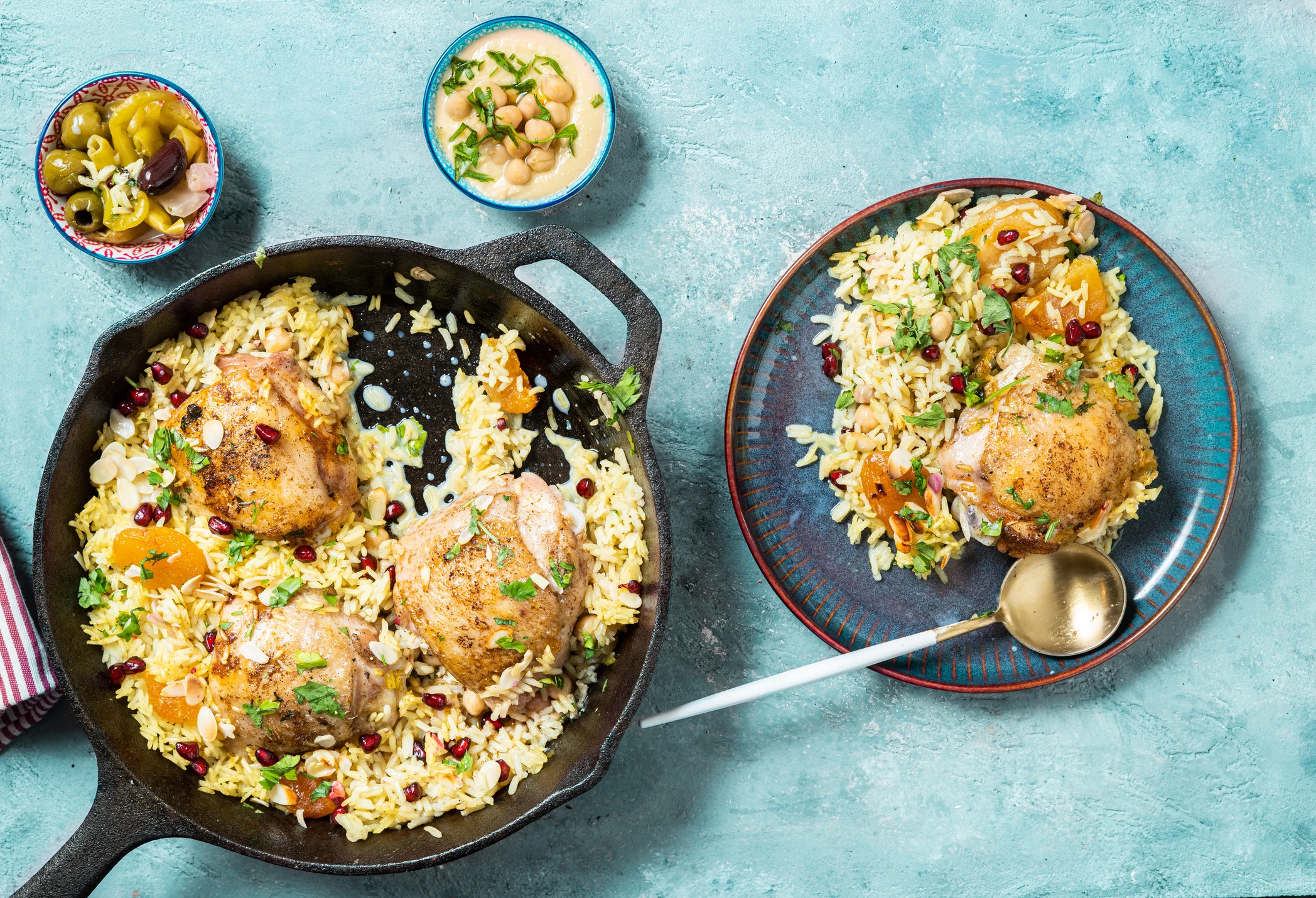 Adobo-Seasoned Chicken and Rice Recipe | Food Network UK