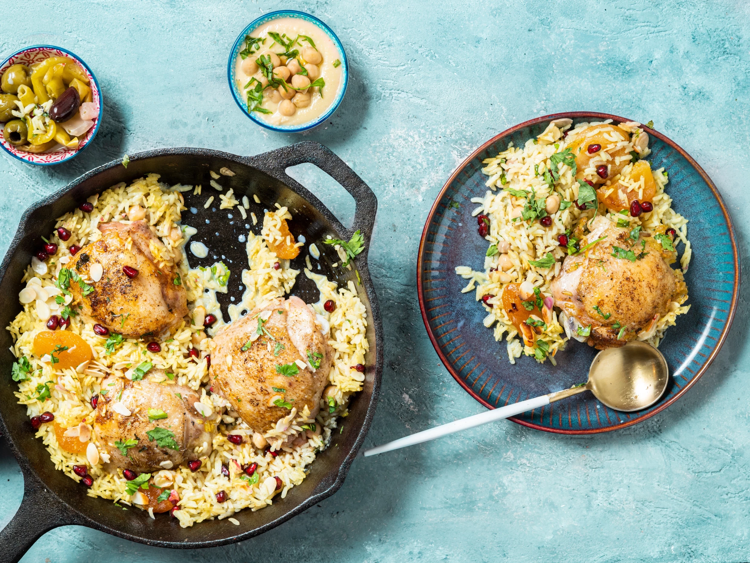 adobo seasoned chicken and rice