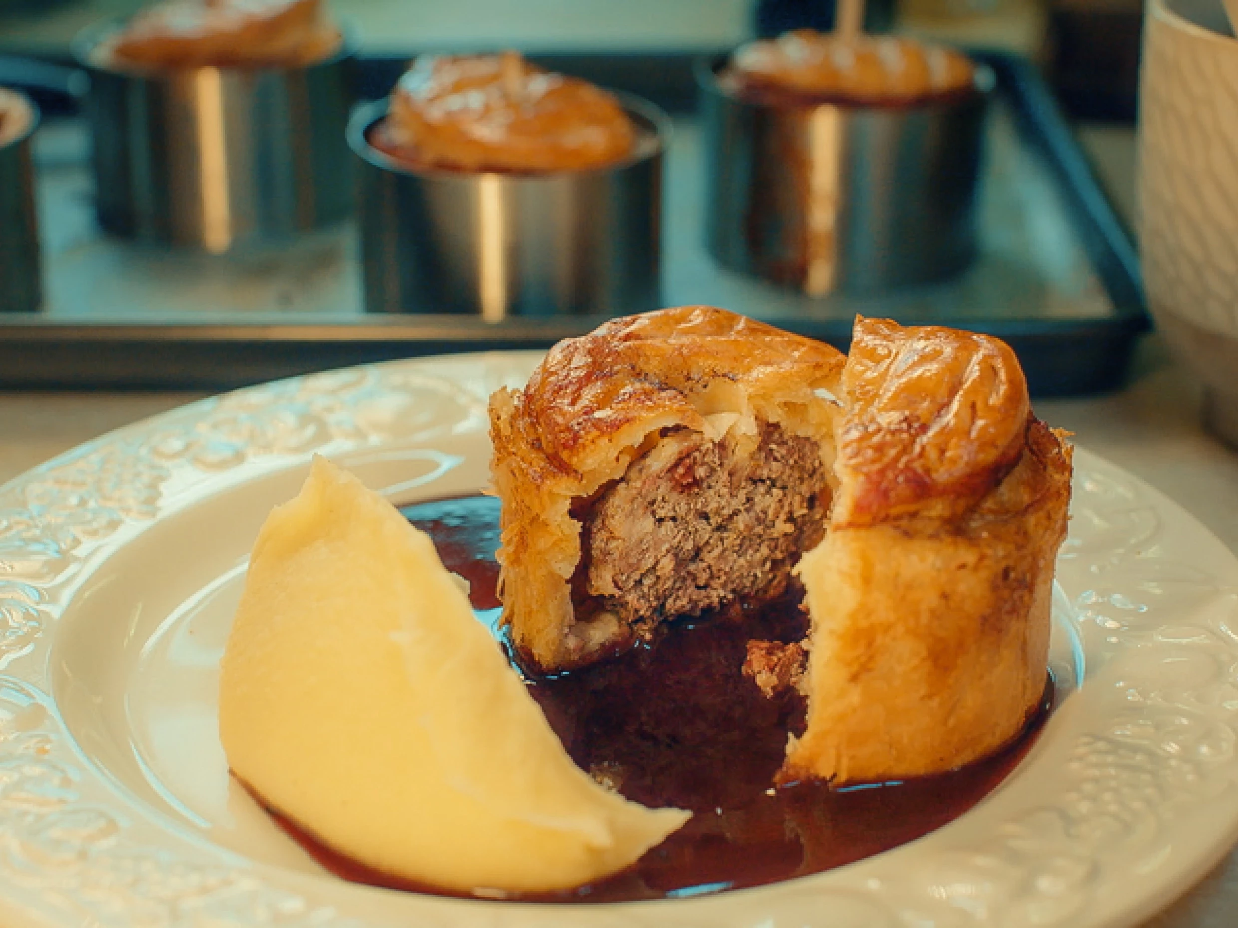 michel roux's venison pies