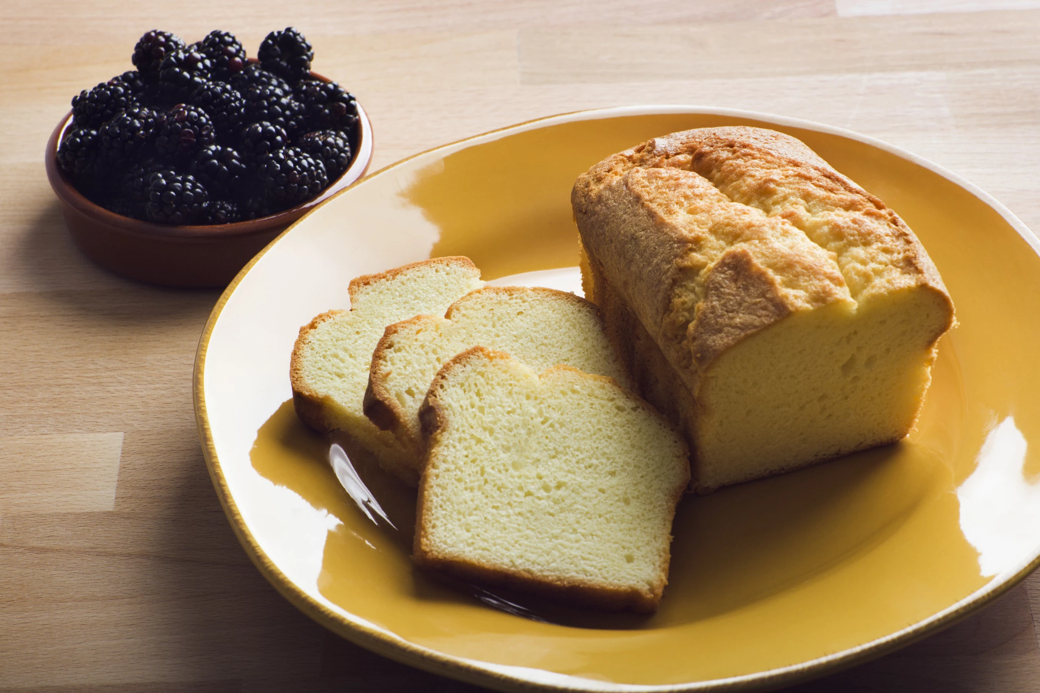 Almond Sour Cream Pound Cake Recipe | Food Network UK