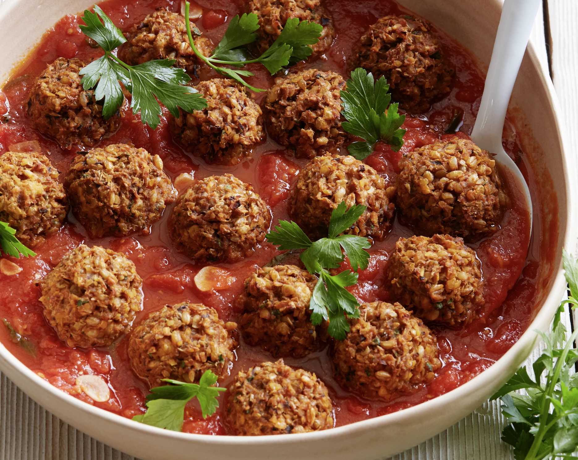 Lentil-Mushroom Meatballs Recipe | Food Network UK