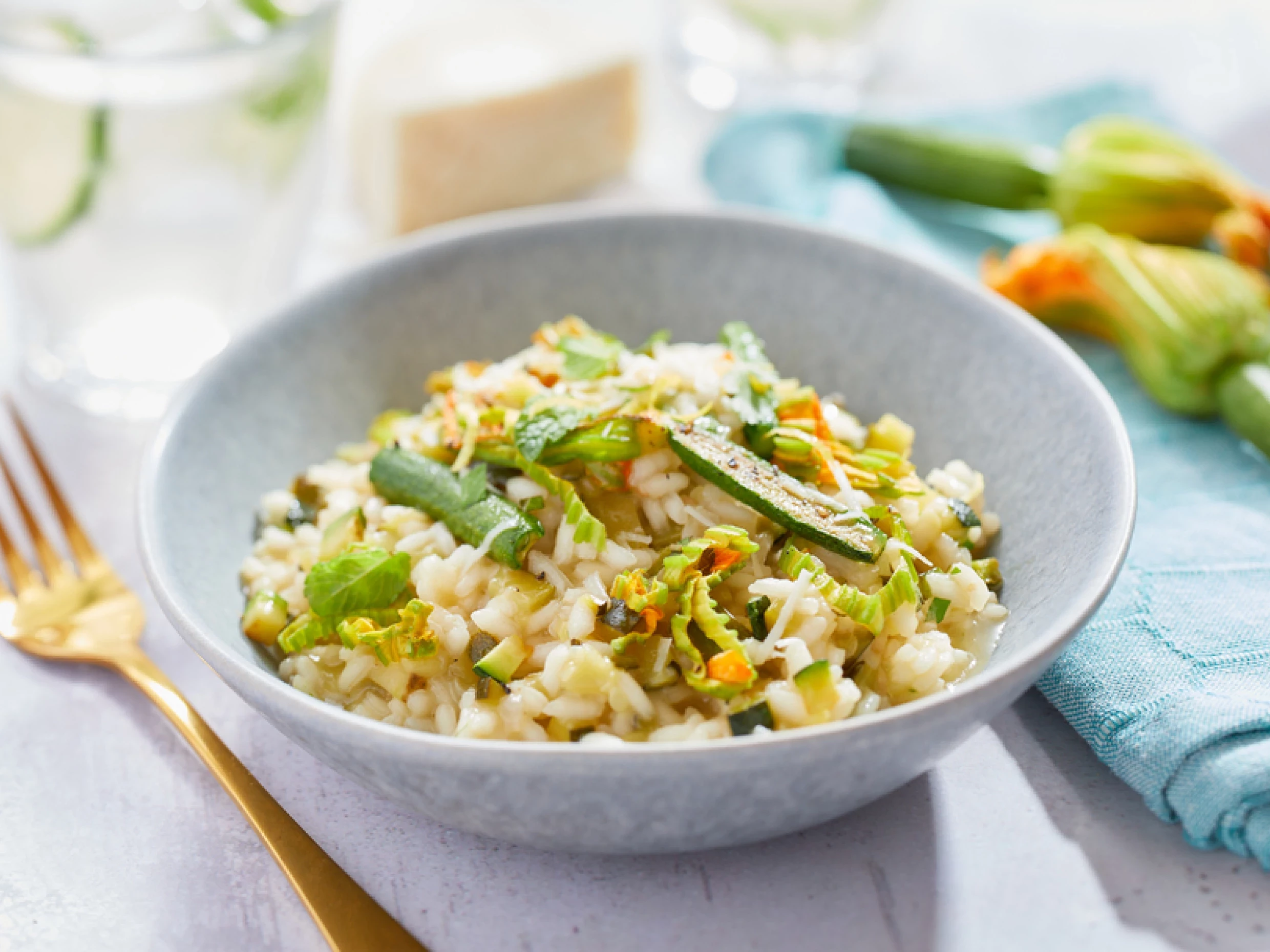 courgette risotto