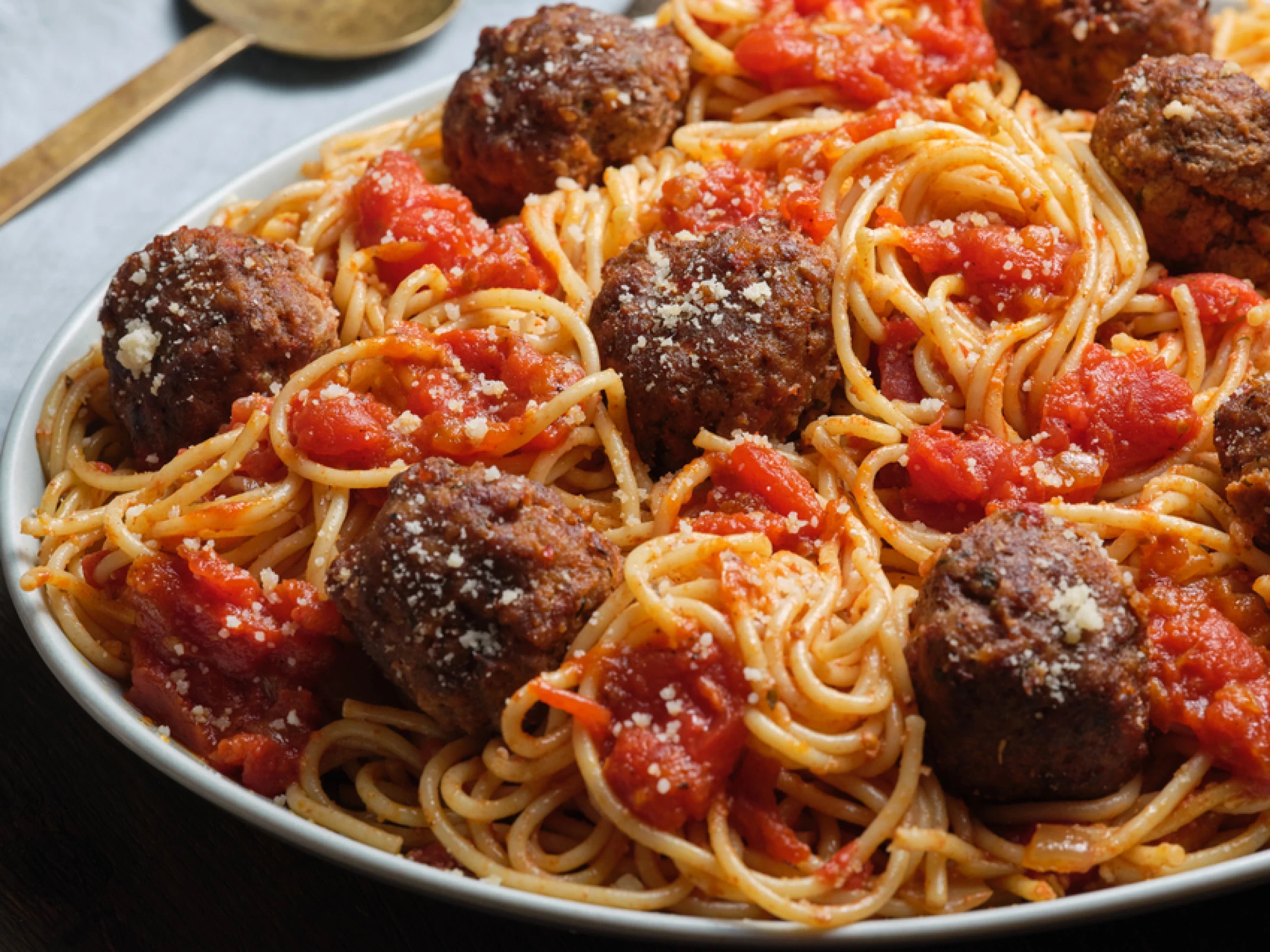 spaghetti and meatballs
