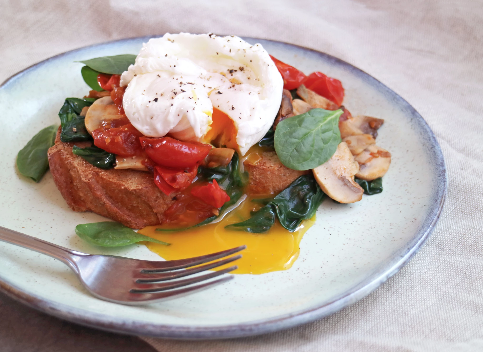 Veggie Benedict with Hollandaise Sauce Recipe | Food Network UK