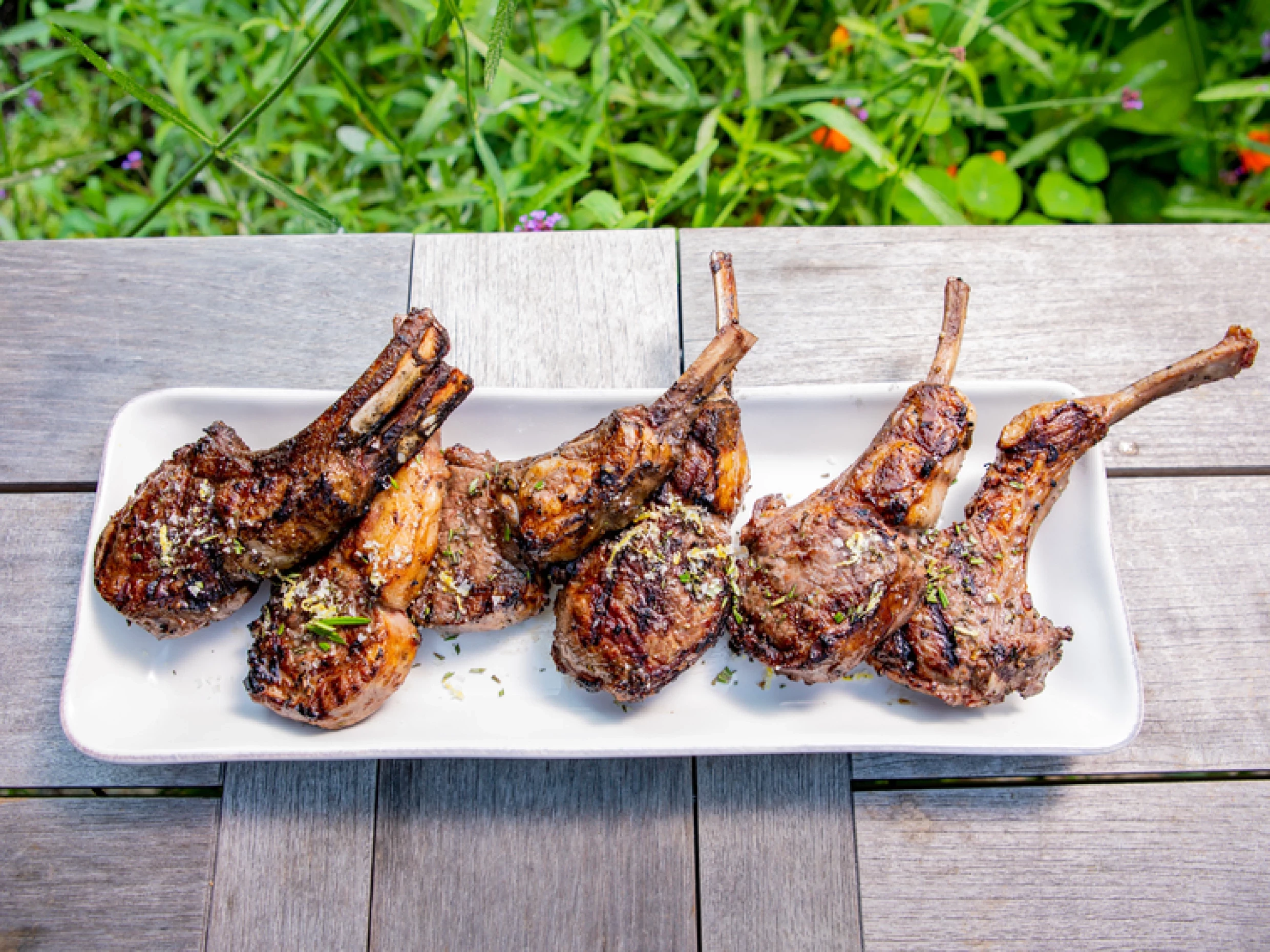 grilled lamb chops