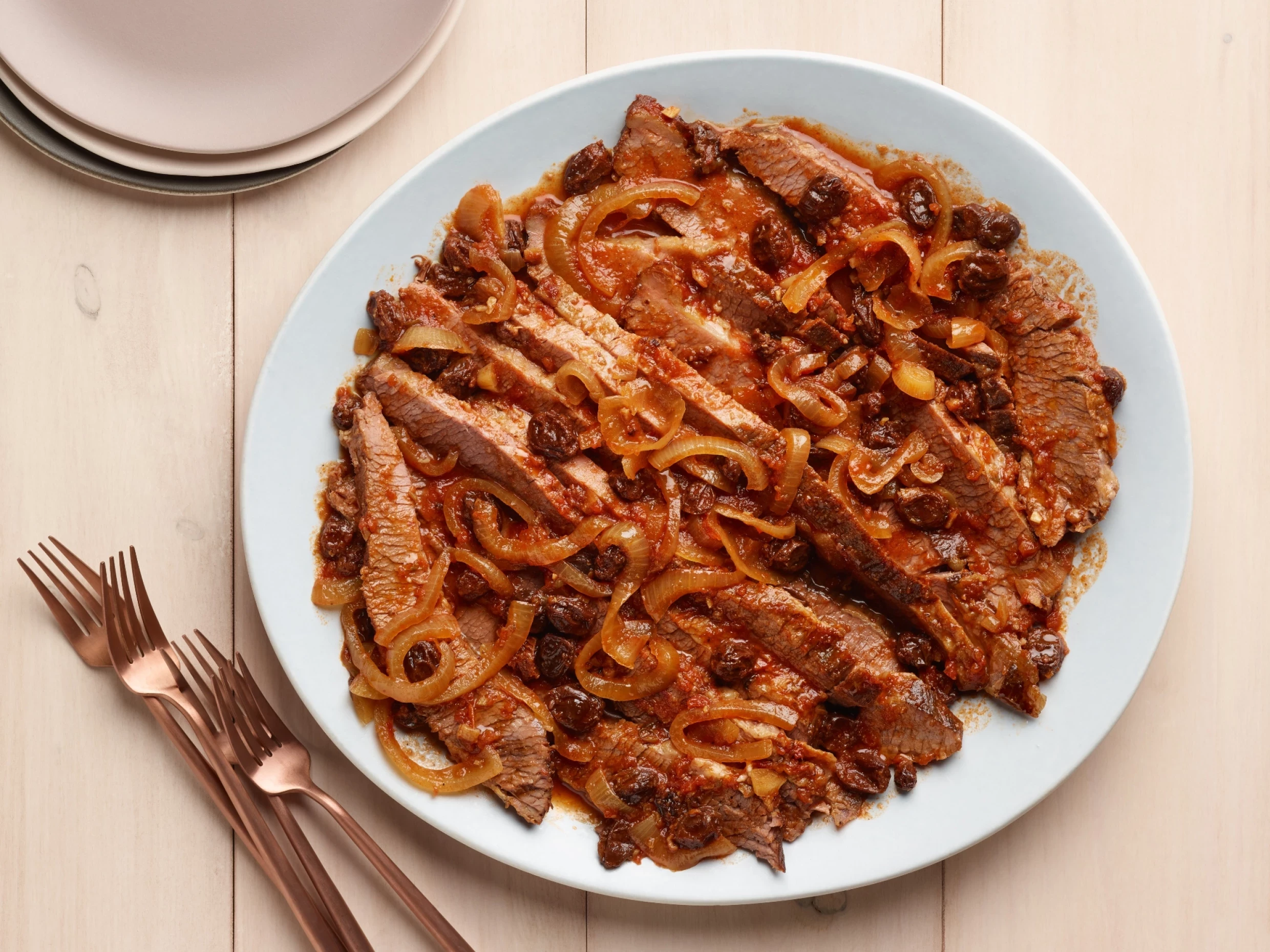 sweet and sour brisket