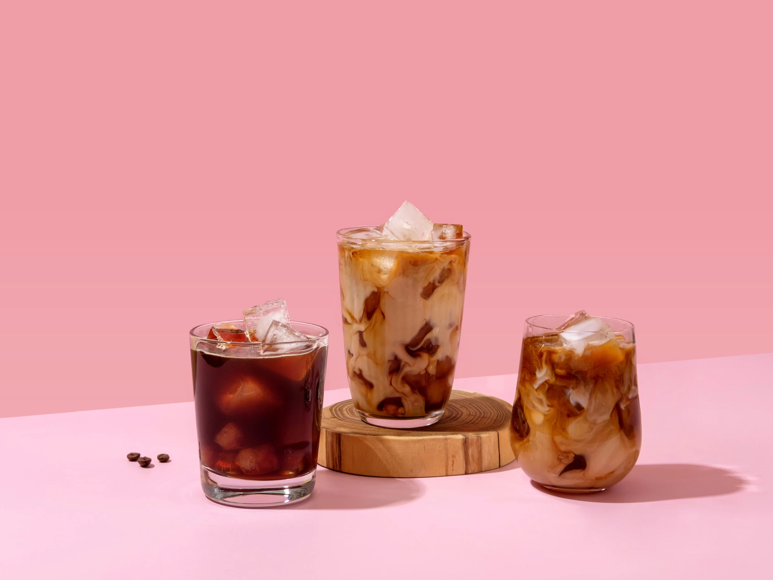 iced coffees