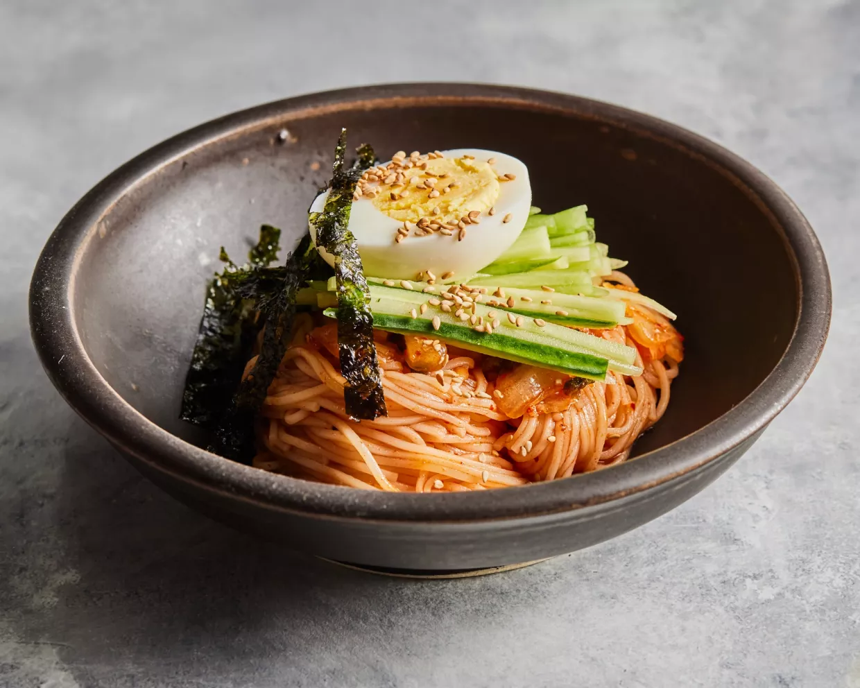 Kimchi Bibim Guksu Recipe | Food Network UK