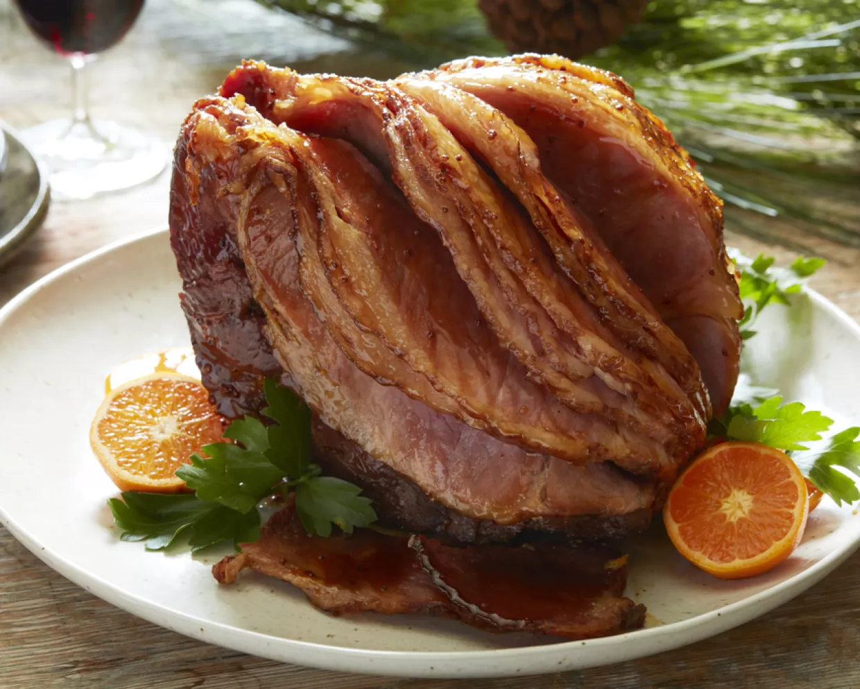 Pressure Cooker Whiskey and Honey Glazed Ham Recipe | Food Network UK
