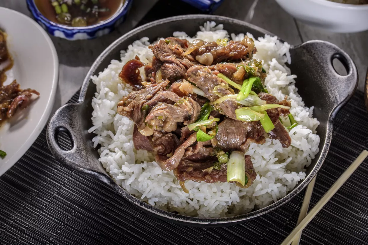 Asian Braised Shin of Beef Recipe | Food Network UK