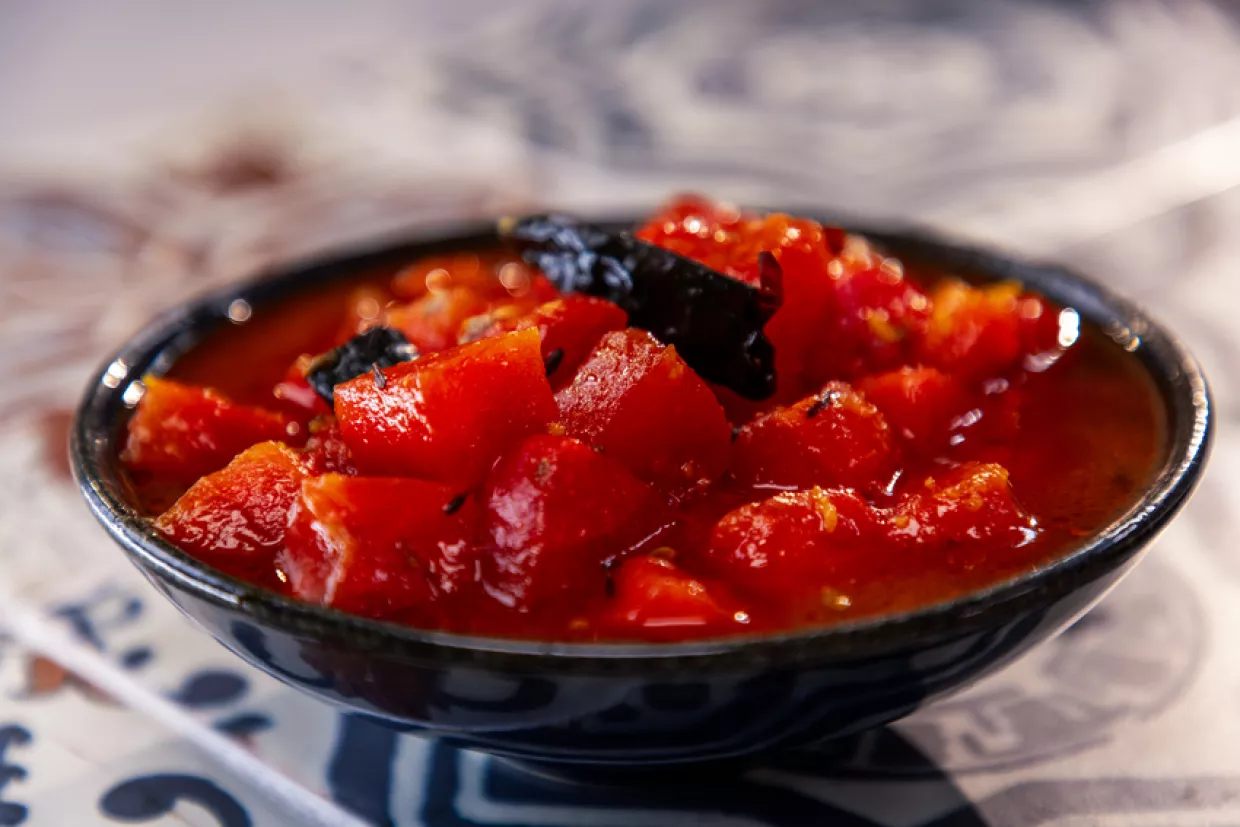 Asma Khan's Red Watermelon Curry (Matira Curry) Recipe | Food Network UK