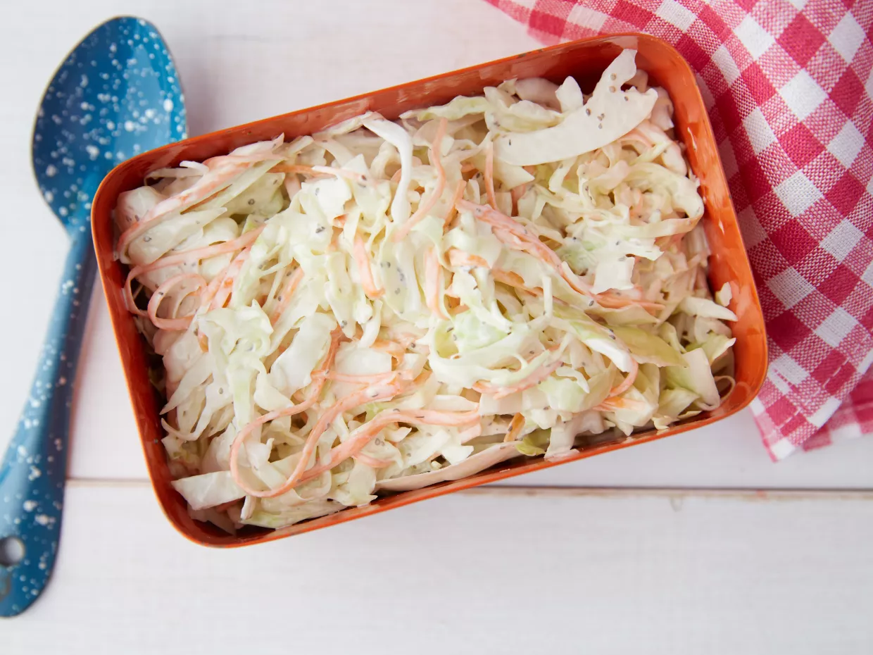 Coleslaw Recipe | Food Network UK