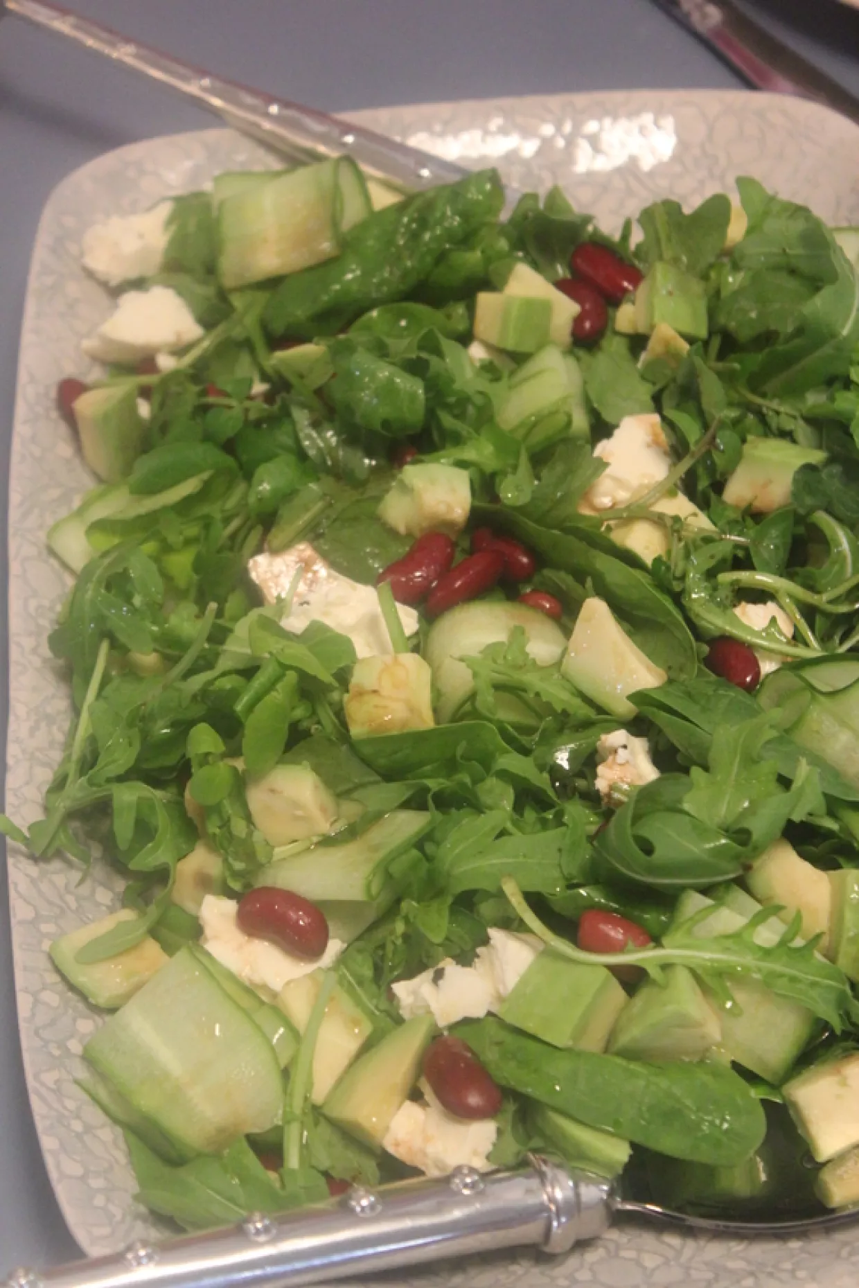 Avocado and Red Bean Salad Recipe | Food Network UK